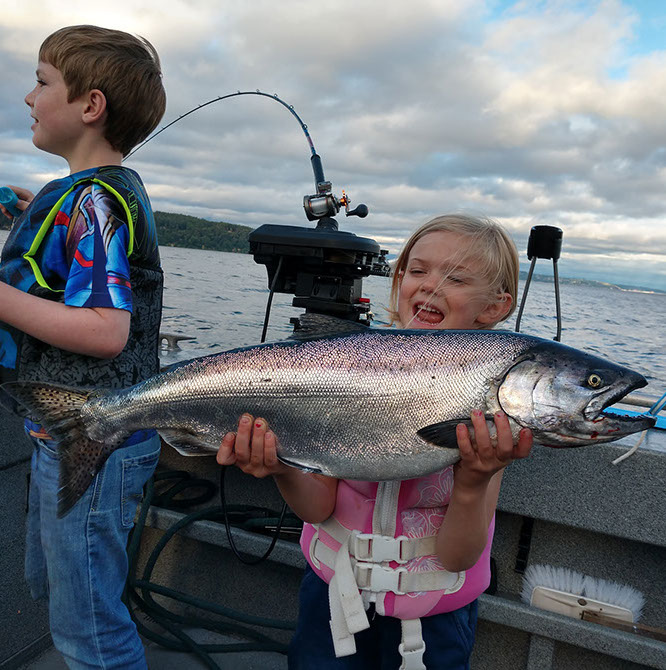 Puget Sound Salmon Fishing Charter Photo Gallery
