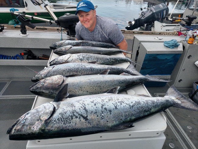 Sekiu Salmon Fishing Charter Photo Gallery III